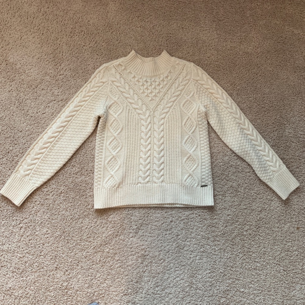Classic chunky knit sweater